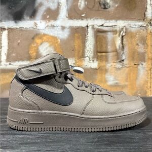 Nike Air Force 1 Mid Ridgerock Black 315123-205 Mens Size 10